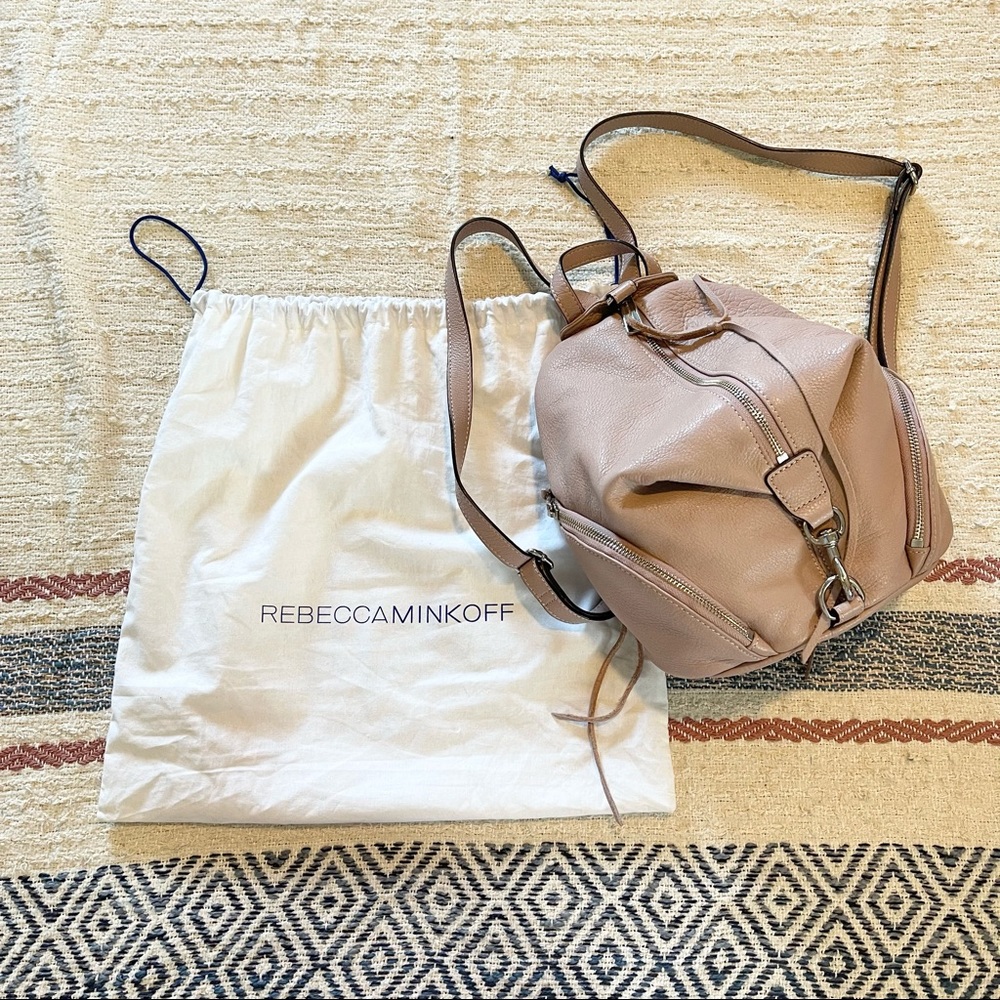 Rebecca Minkoff Medium Julian backpack pink